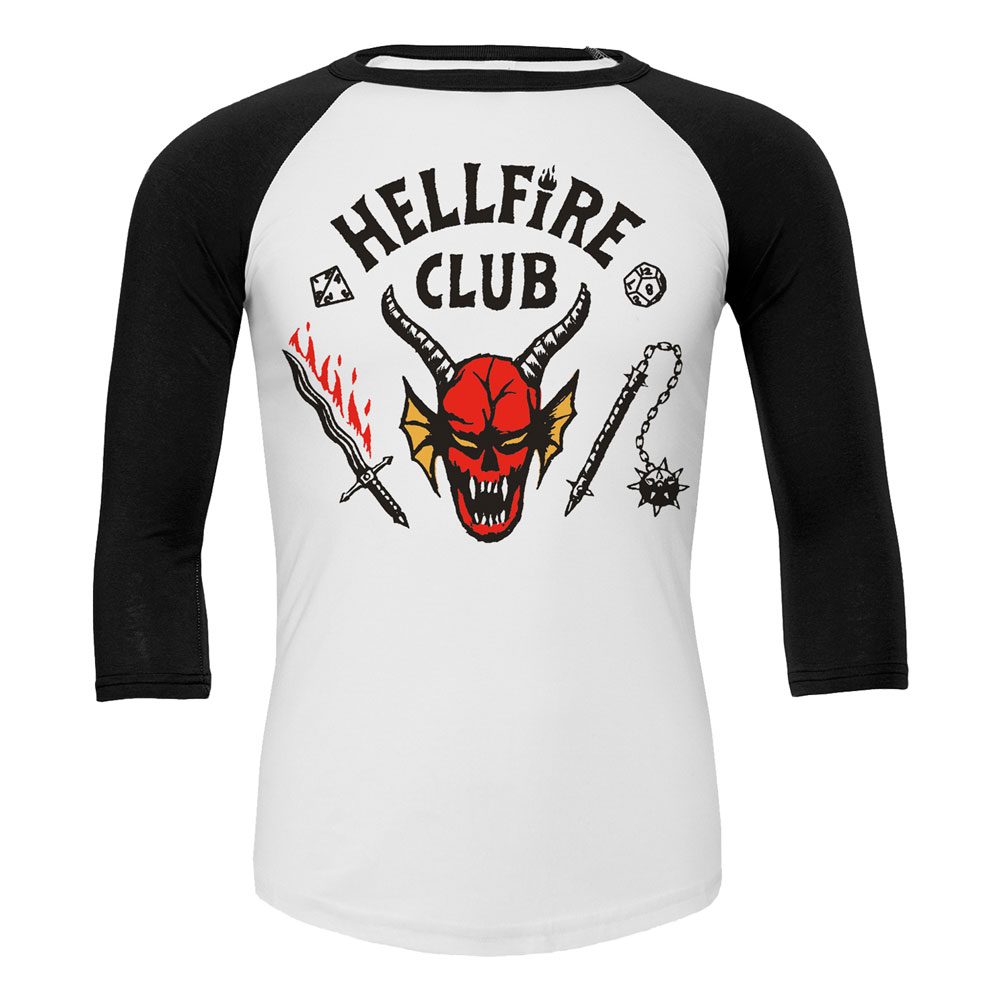 Stranger Things Sweatshirt Hellfire Club Crest Size XXL