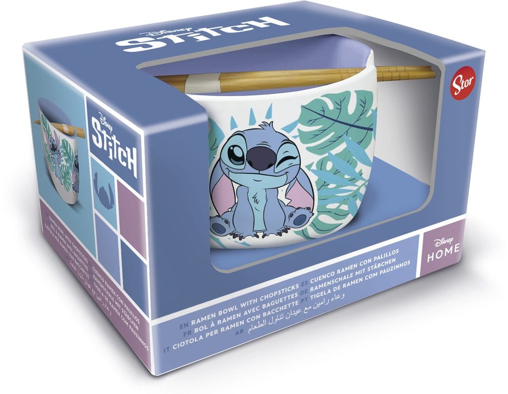 Lilo & Stitch Ramen Bowl with Chopsticks Stitch Aloha