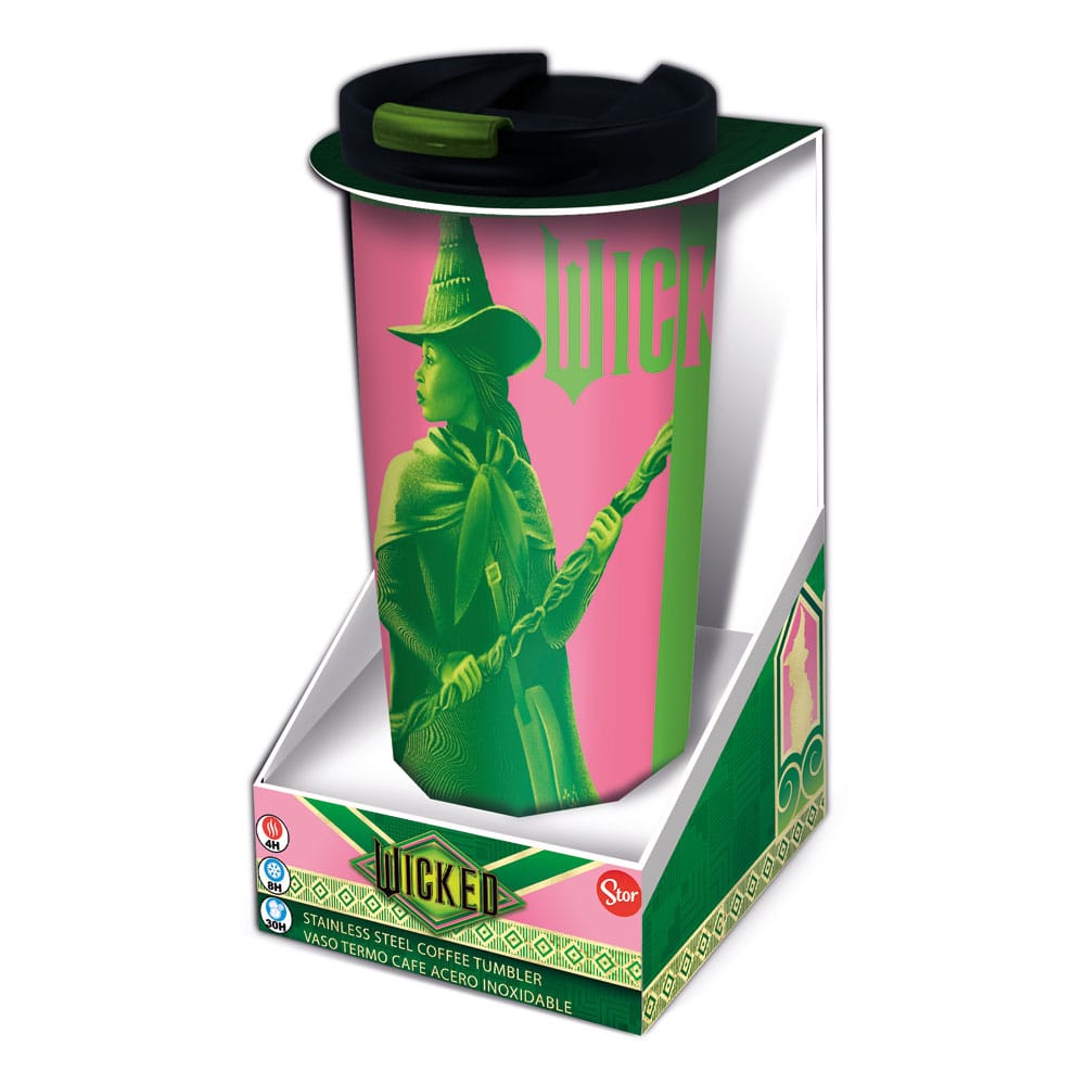 Wicked Stainless Steel travel tumbler Alphaba & Glinda