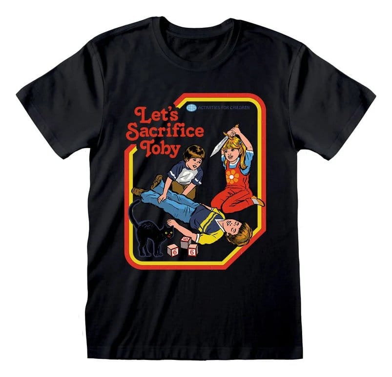 Steven Rhodes T-Shirt Lets Sacrifice Toby Black Size XL