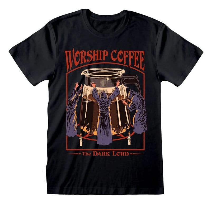 Steven Rhodes T-Shirt Worship Coffee Size XXL