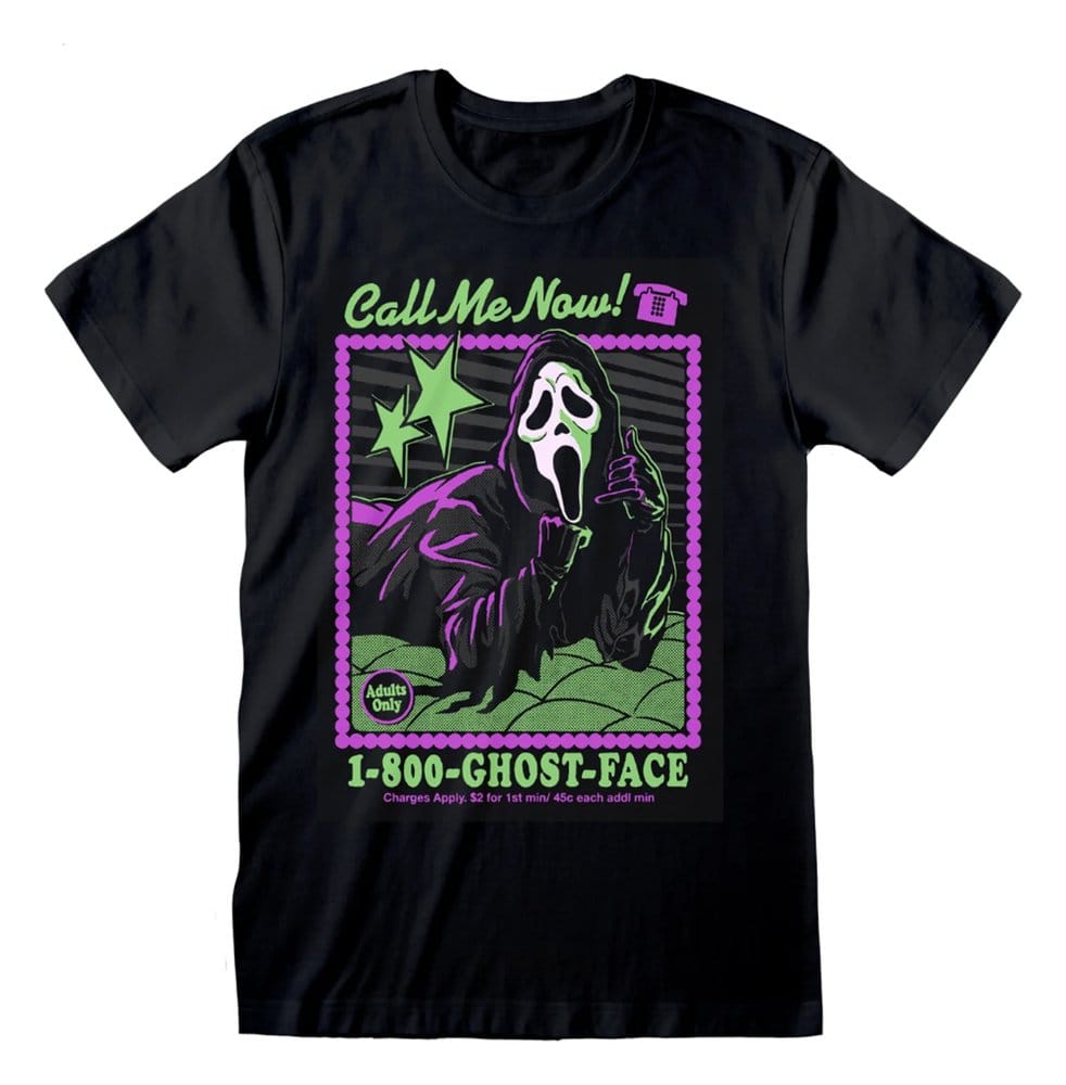 Steven Rhodes T-Shirt Ghostface x SR 1800 Black Size XL