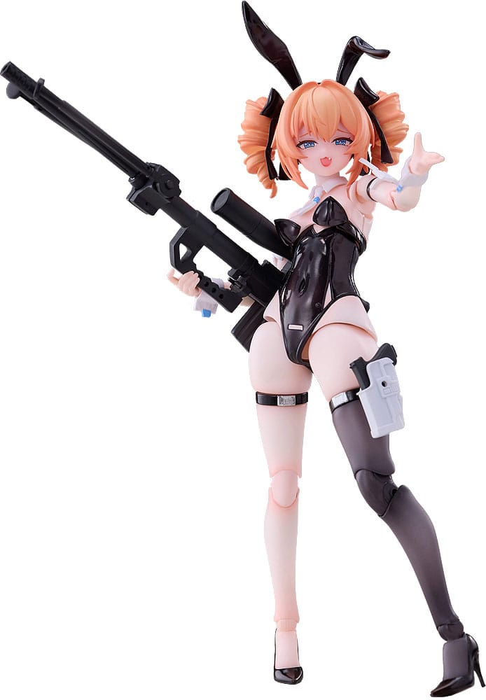 Bunny Rapid Action Squad Action Figure Kit 1/12 Sniper Leoni 15 cm