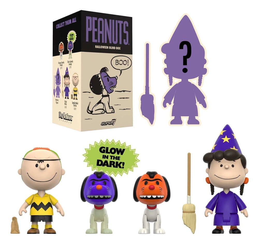 Peanuts Action Figure Blind Box Wave 7 Display (12)