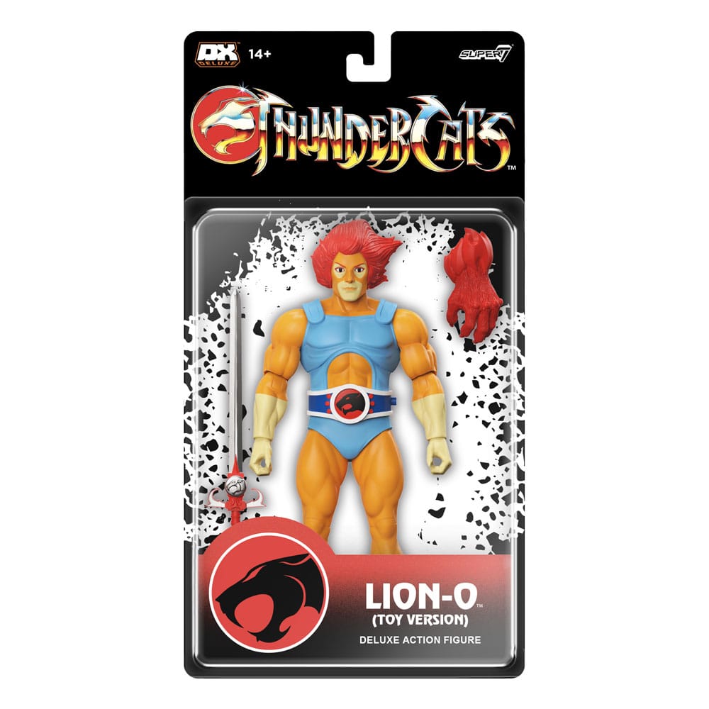 Thundercats Deluxe Action Figure Wave 03 Lion-O (Toy Recolor) 18 cm