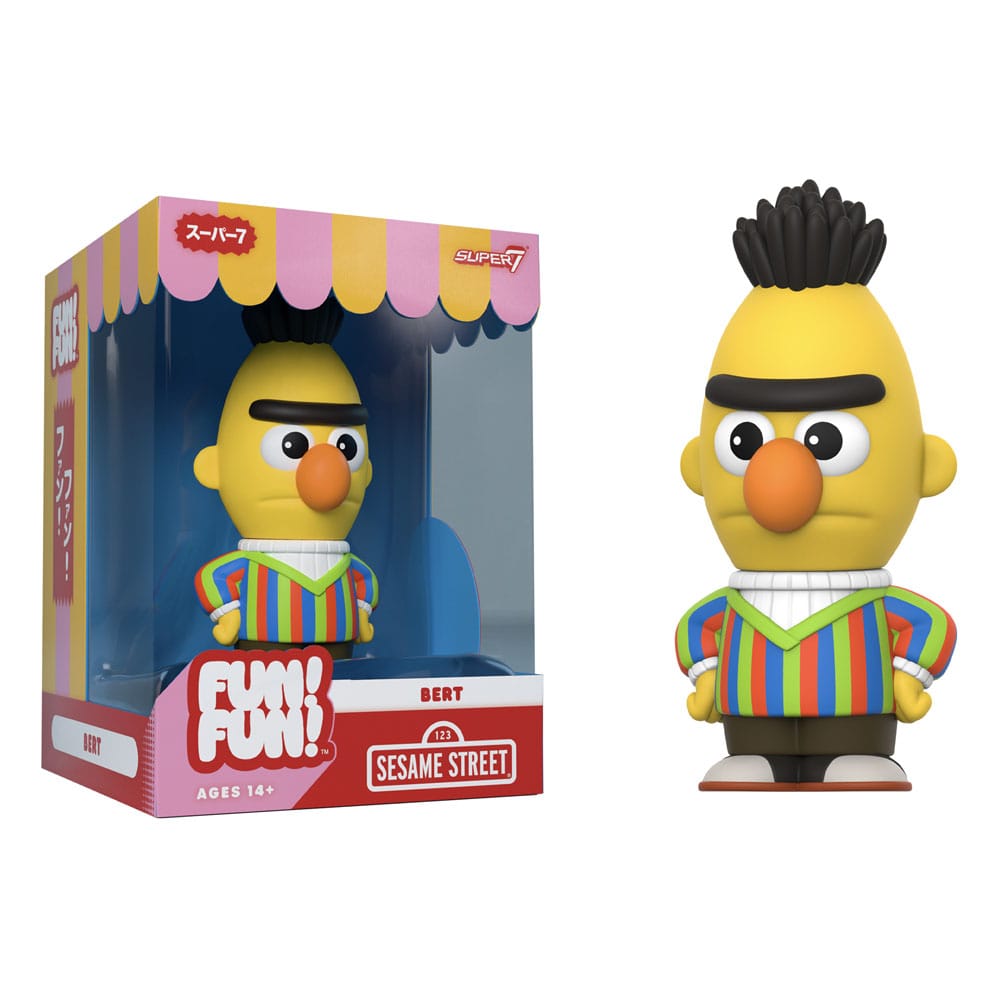 Sesame Street FUN! FUN! Vinyl Action Figure Wave 02 Bert 13 cm