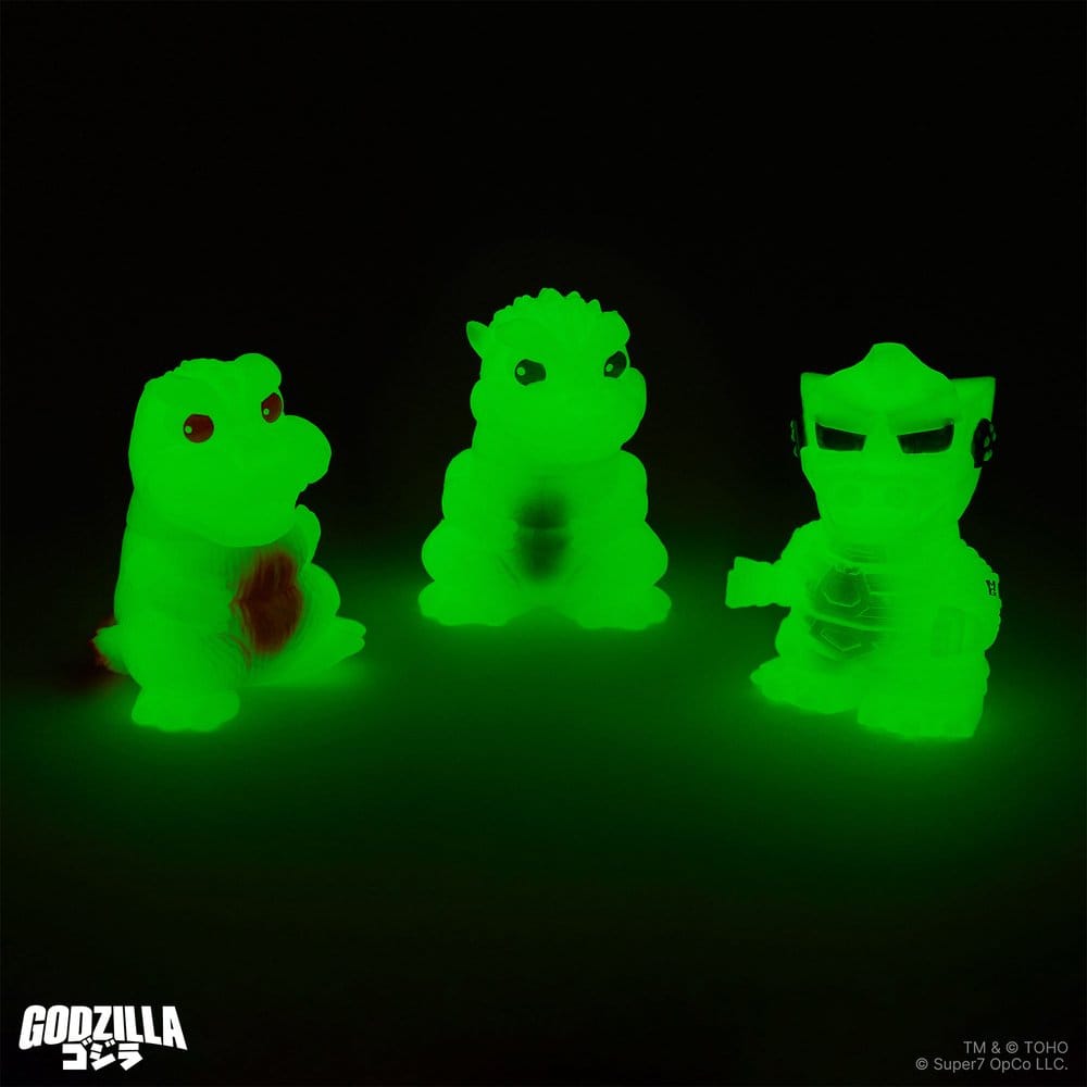 Godzilla Toho Fun! Fun! Mini Figures Wave 01 Blind Box Display (9)