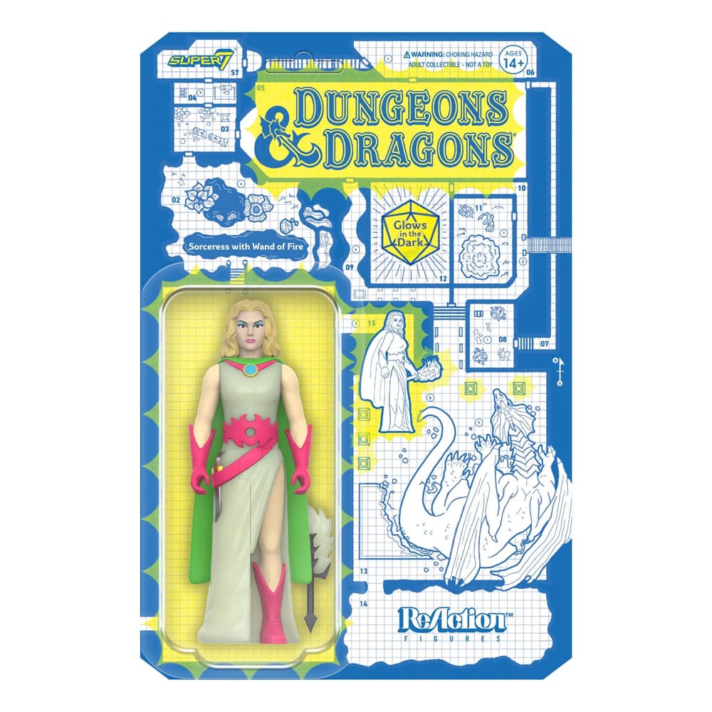 Dungeons & Dragons ReAction Action Figure Wave 04 Sorceress Glow in the Dark 10 cm