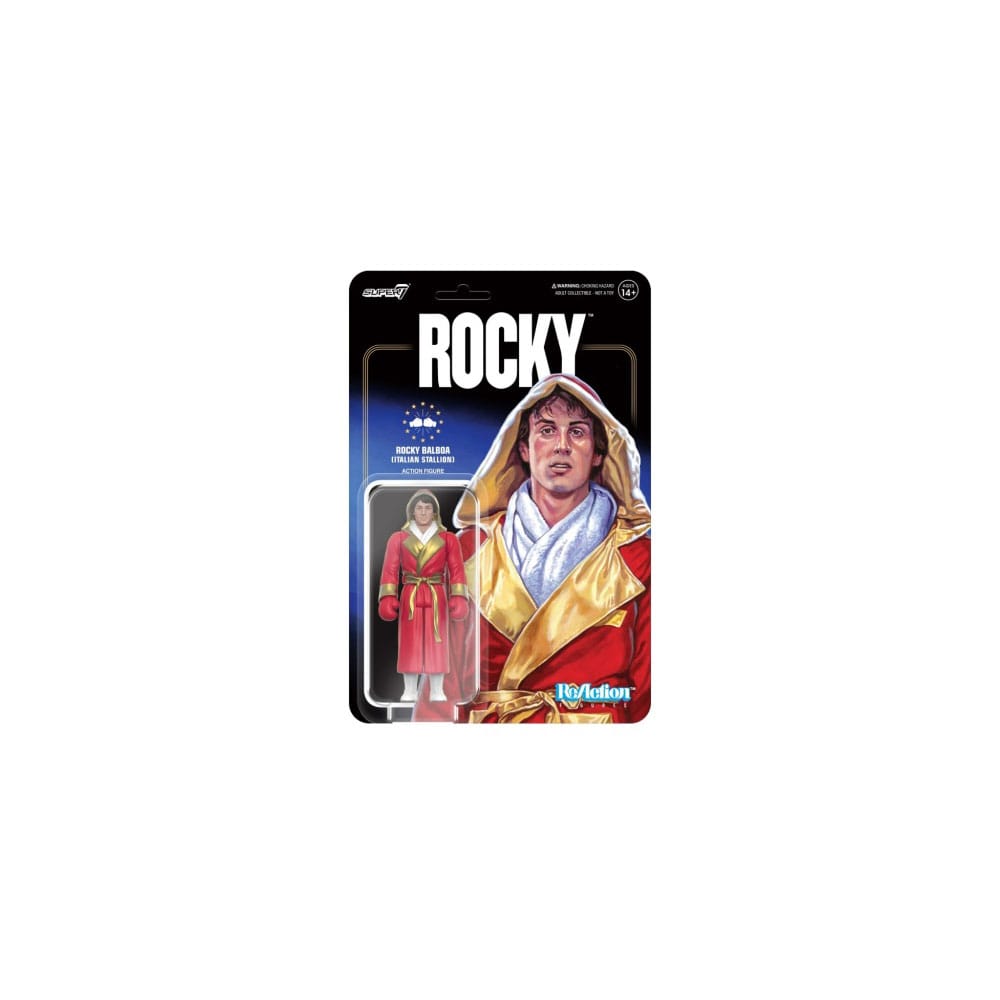 Rocky ReAction Action Figure Wave 03 Rocky Italian Stalone (Rocky I) 10 cm