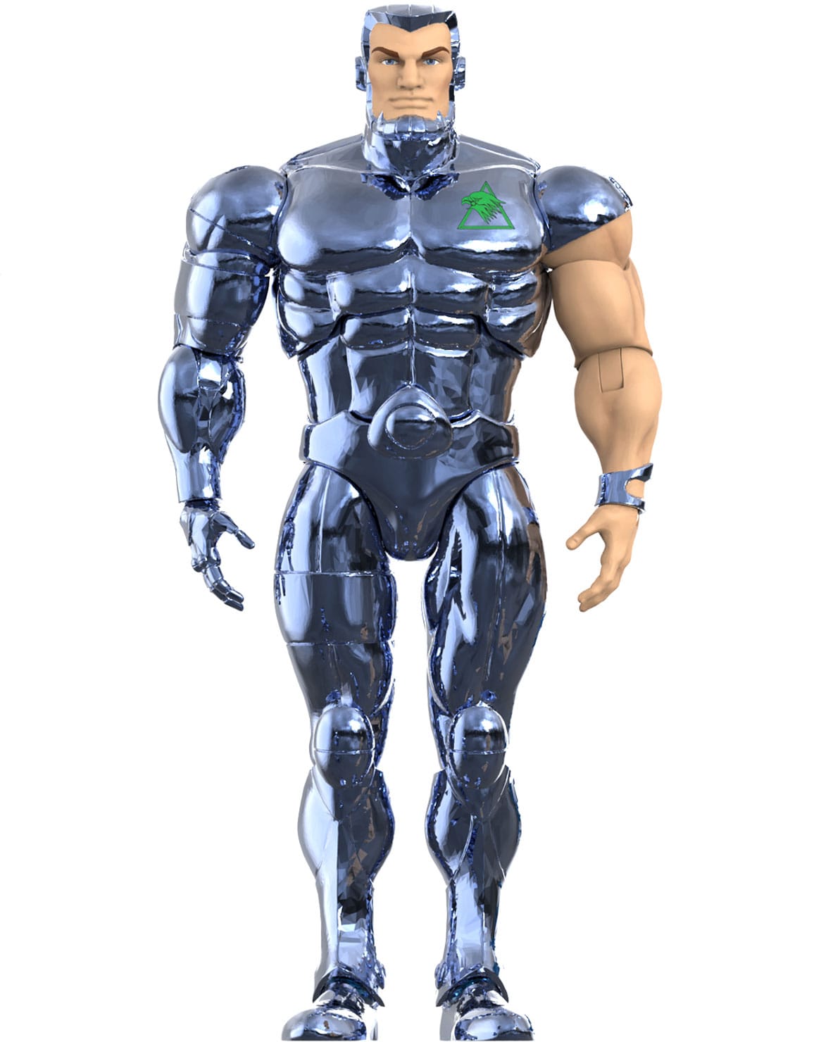 SilverHawks Ultimates Action Figure Steelwill (Toy Version Vac Metal) 18 cm