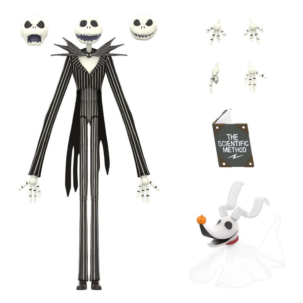 Nightmare Before Christmas Disney Ultimates Action Figure Jack Skellington 18 cm