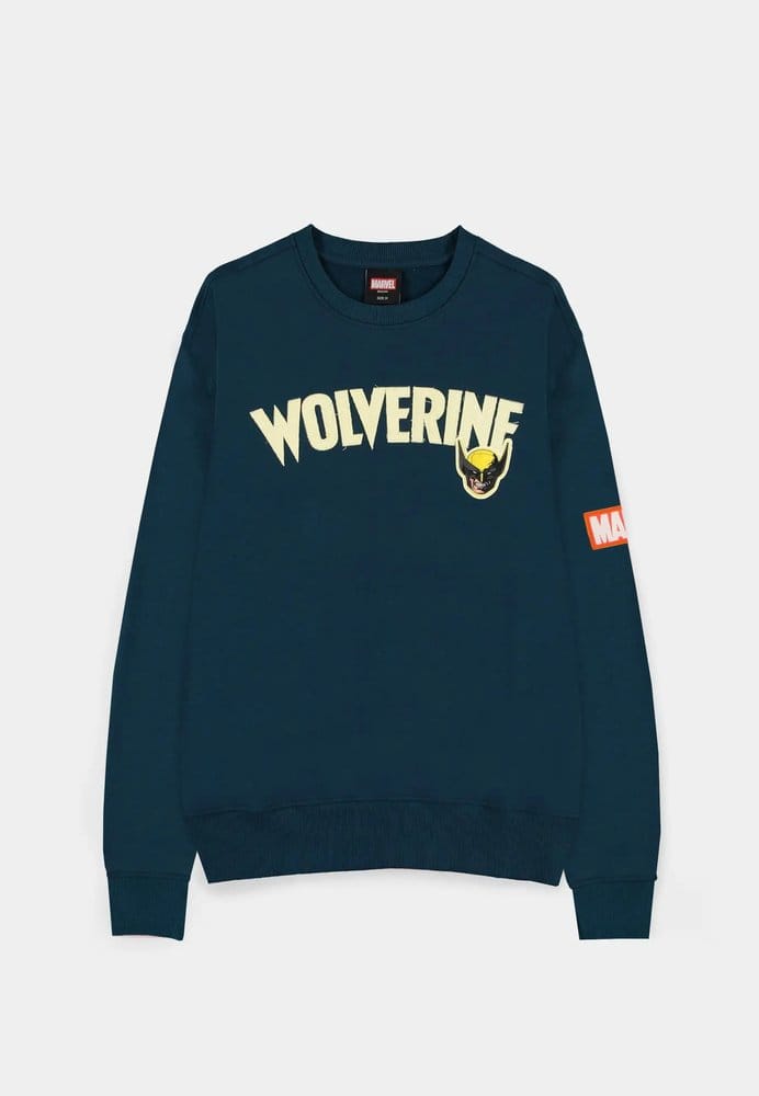 Marvel Sweater Wolverine Blue Size S