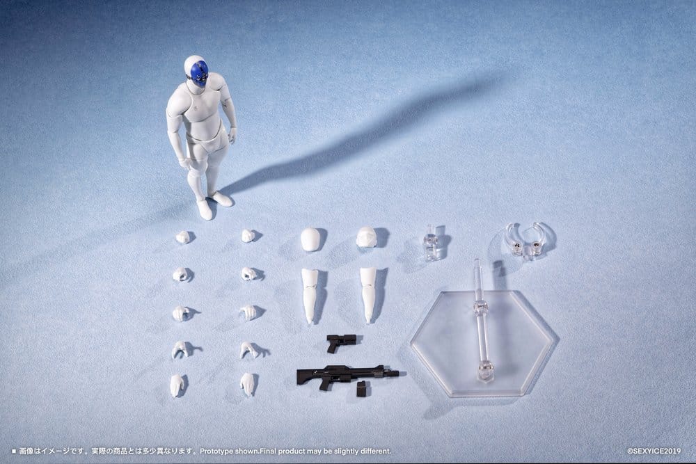 Original Character Series Neural Interface Action Figure 1/12 Bioroid-Troy 021 15 cm