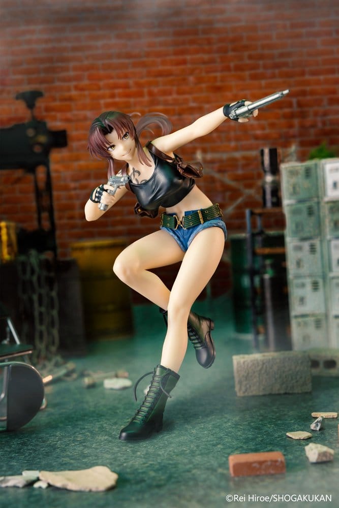 Black Lagoon Vivit PVC Statue Revy 16 cm