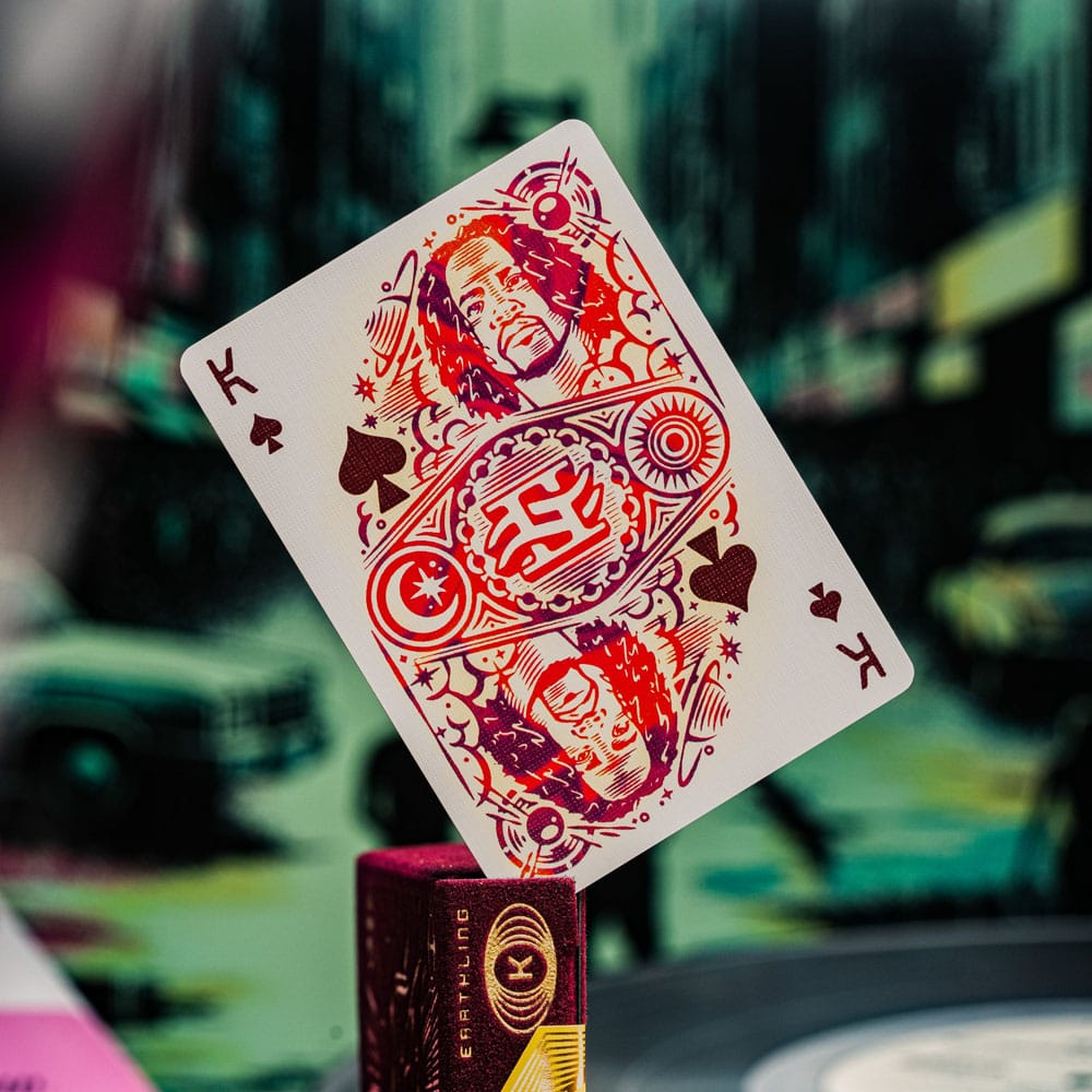 Outcast Playing Cards Red Velvet