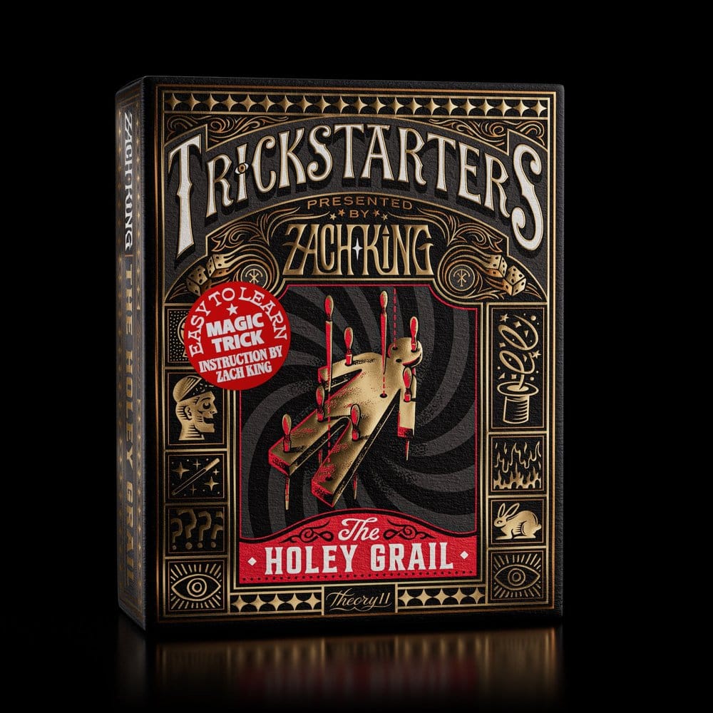 Trickstarters by Zach King  Magic Trick Box Flash The Holey Grail