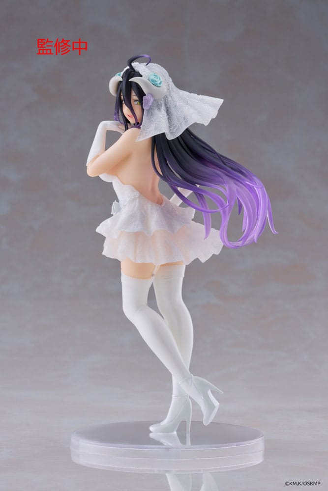 Overlord Coreful PVC Statue Albedo Wedding Ver. 18 cm