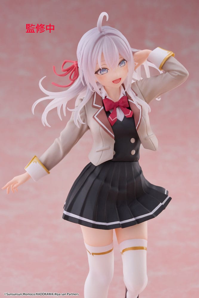 Alya Sometimes Hides Her Feelings in Russian Coreful PVC Statue Alya School Uniform Ver. 18 cm