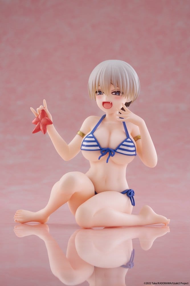 Uzaki-chan Wants to Hang Out! Desktop Cute PVC Figure Hana Uzaki (Swimwear Ver.) 13 cm