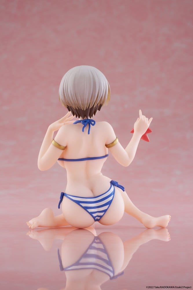 Uzaki-chan Wants to Hang Out! Desktop Cute PVC Figure Hana Uzaki (Swimwear Ver.) 13 cm