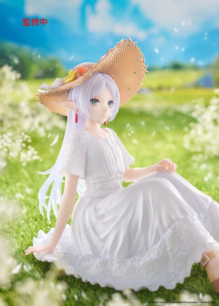 Frieren: Beyond Journey's End PVC Statue Desktop Cute Figure Frieren Summer Dress Ver. 13 cm