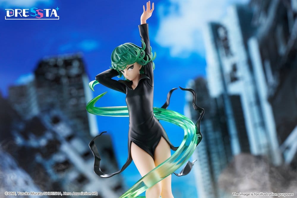 One-Punch Man Dressta PVC Figure Terrible Tornado 24 cm