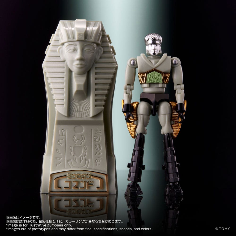 Legacysoul Action Figure Microman Command No. 2 4-piece set