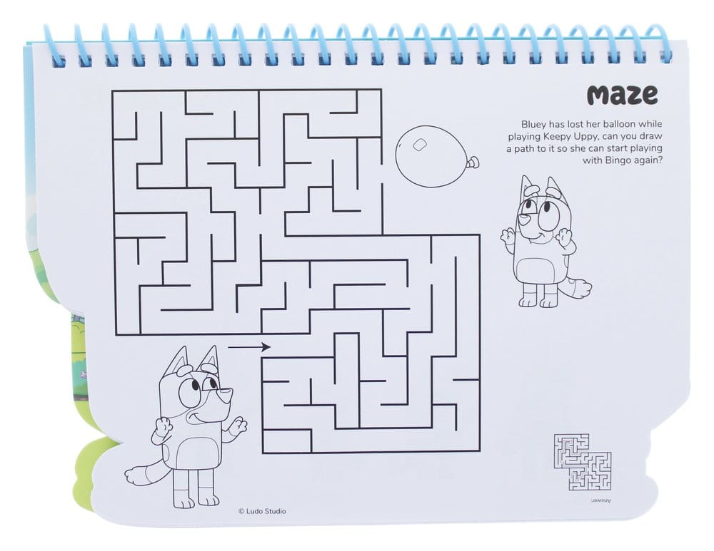 Bluey Travel Colouring Set