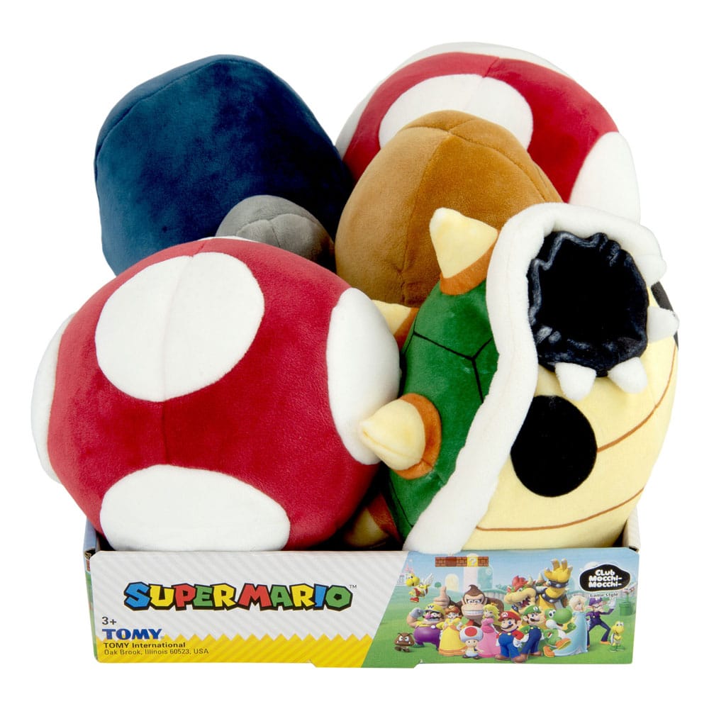 Super Mario Mocchi-Mocchi Junior Plush Figures Wave 11 15 cm Assortment (5)