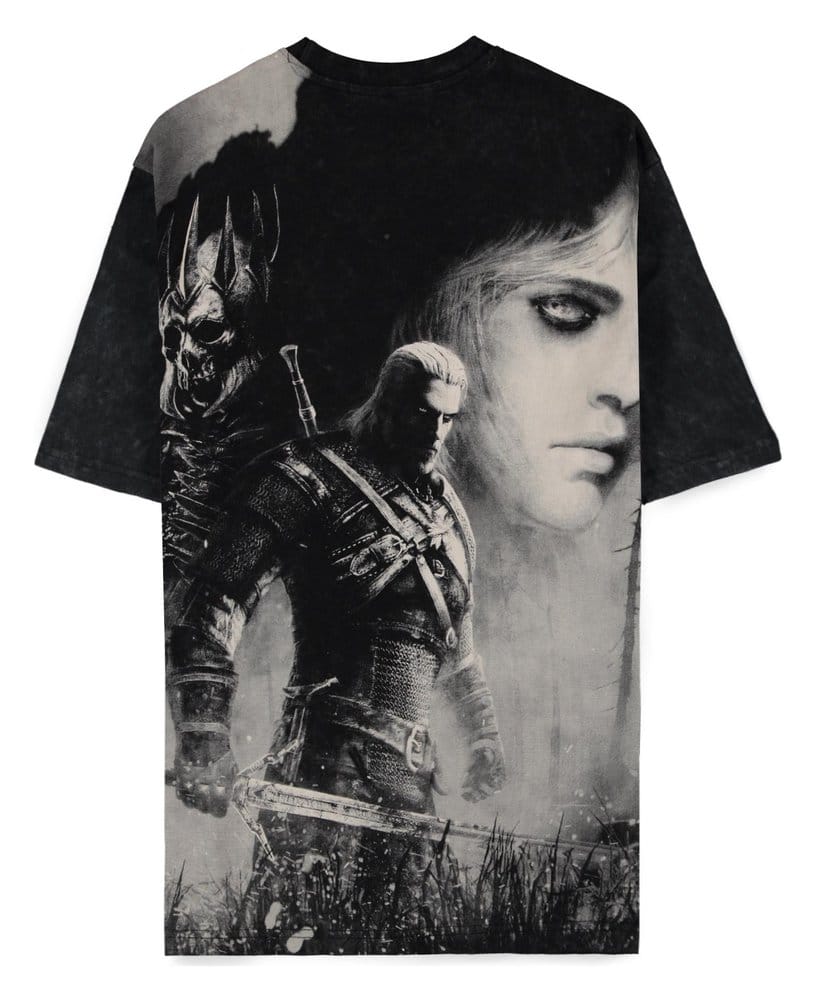 The Witcher T-Shirt Geralt and Yennefer S