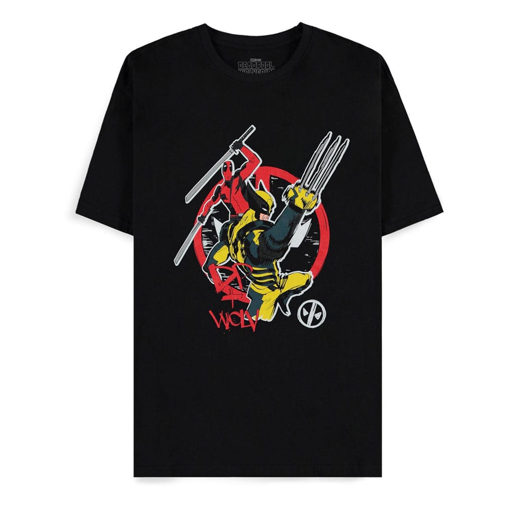 Deadpool T-Shirt DP+ Wolvie Size M