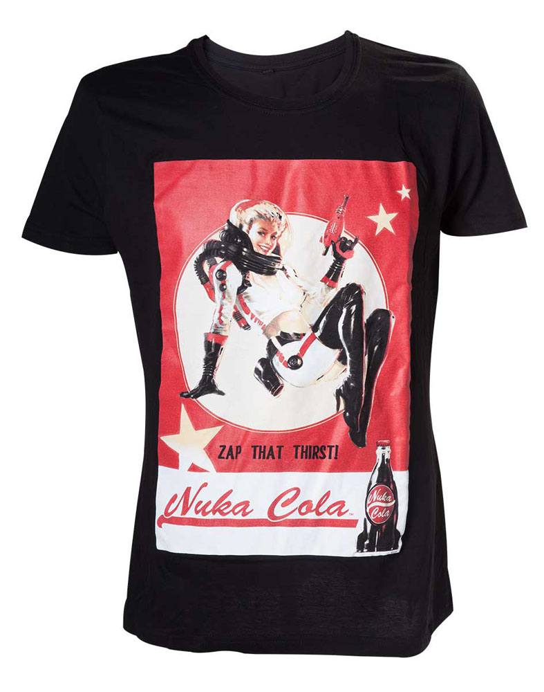 Fallout 4 T-Shirt Nuka Cola Lady Size S