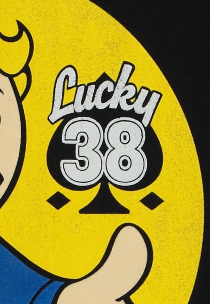 Fallout T-Shirt Lucky 38 Dice Size L