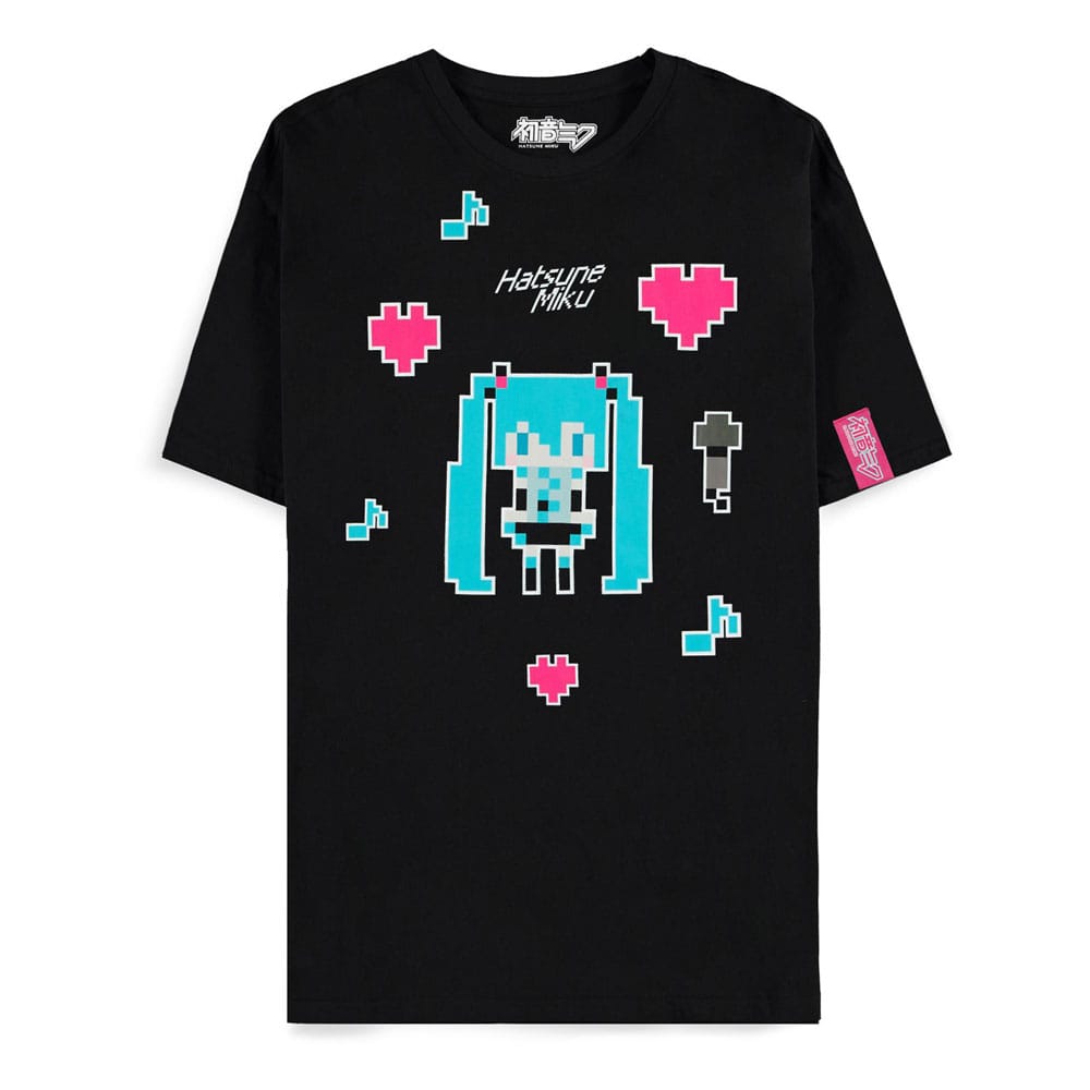 Hatsune Miku T-Shirt Pixel Size L