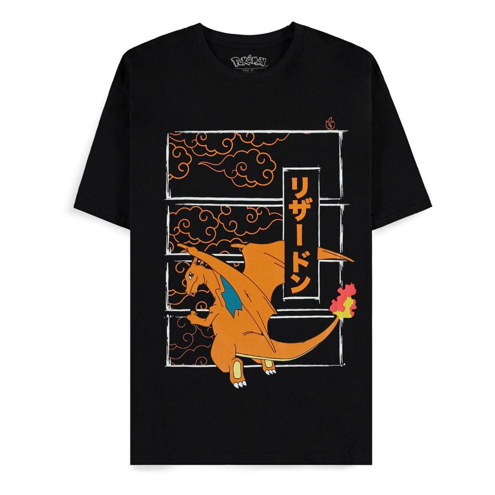 Pokémon T-Shirt Charizard Size S