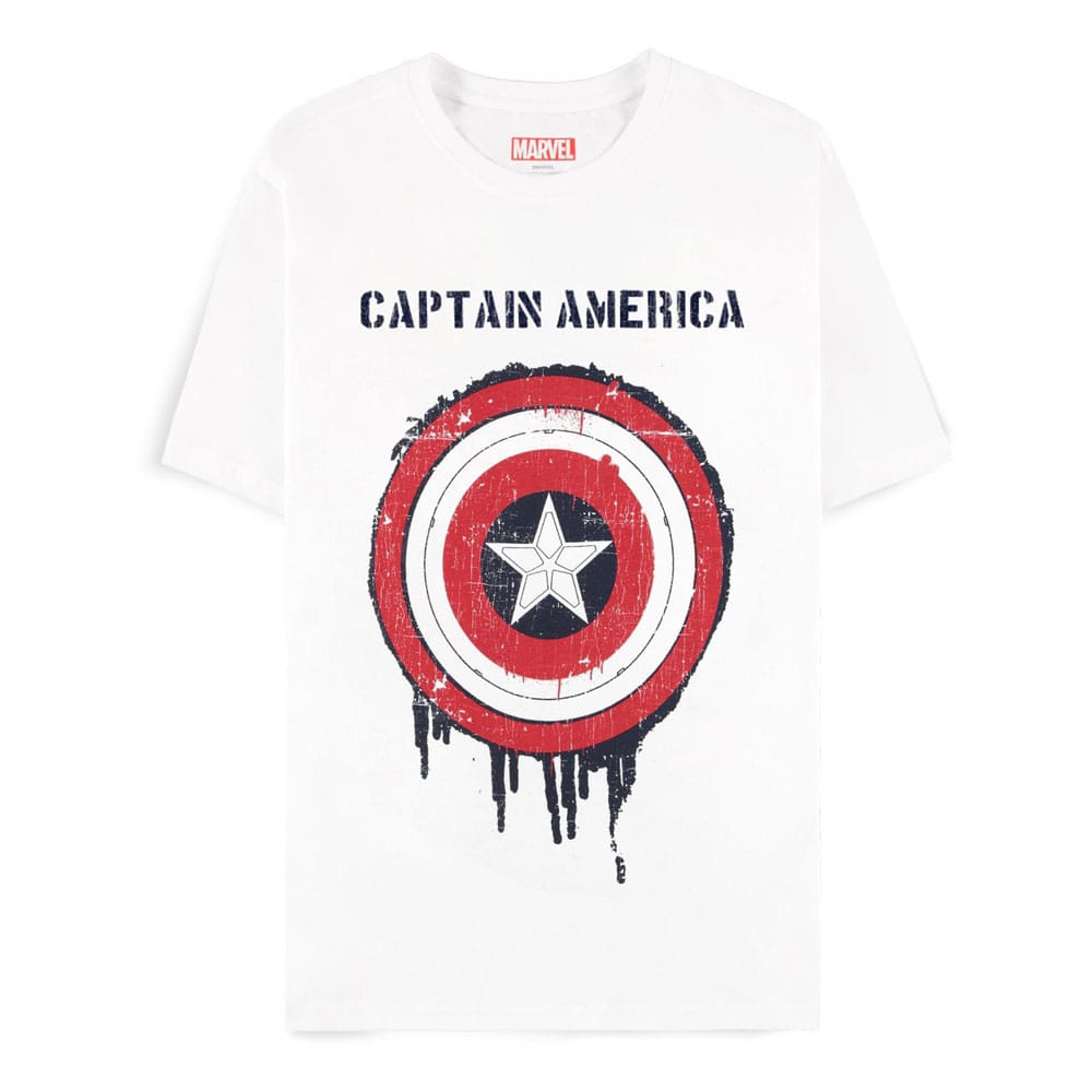 Captain Amerca Brave New World T-Shirt Shield Size S