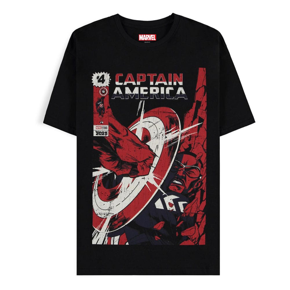 Captain Amerca Brave New World T-Shirt Retro Size L