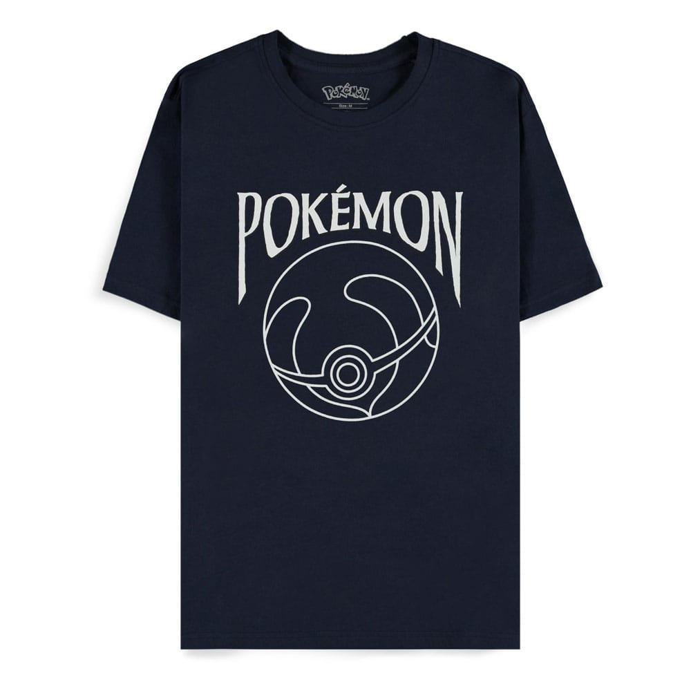 Pokémon T-Shirt Navy Heal Ball Size XL