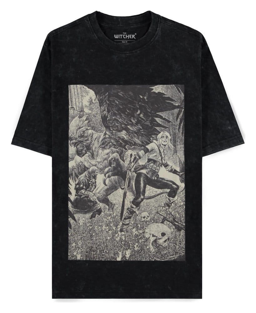 The Witcher T-Shirt Ciri and the Basilisk M