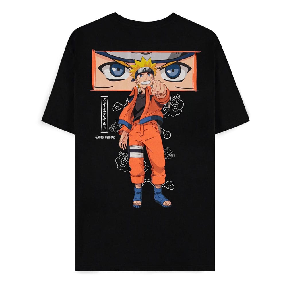 Naruto T-Shirt Uzumaki Men's Size S