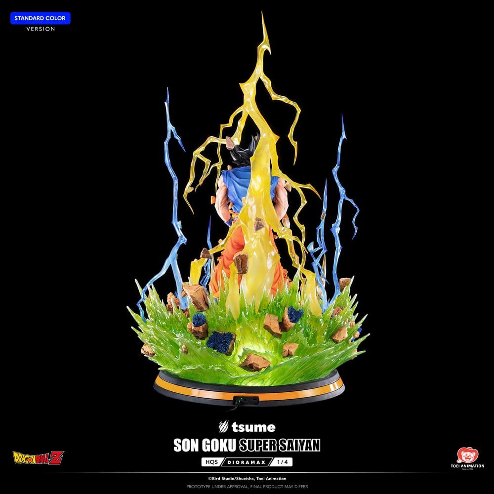 Dragon Ball Z HQS Dioramax Figure 1/4 Son Goku Super Saiyan 51 cm