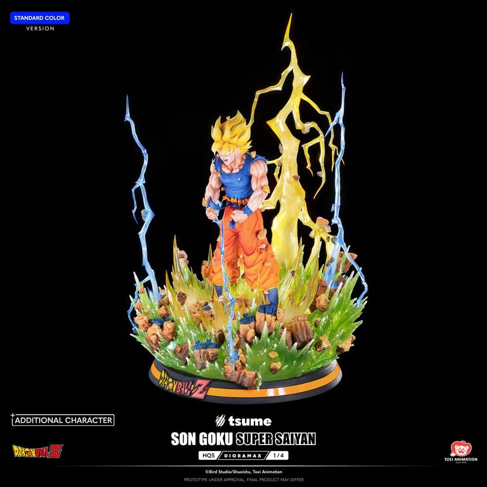 Dragon Ball Z HQS Dioramax Figure 1/4 Son Goku Super Saiyan 51 cm