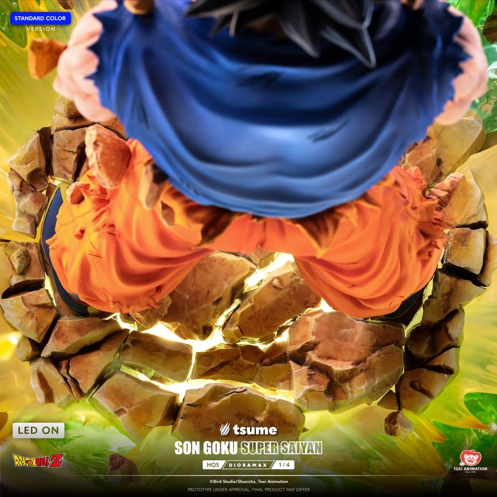 Dragon Ball Z HQS Dioramax Figure 1/4 Son Goku Super Saiyan 51 cm