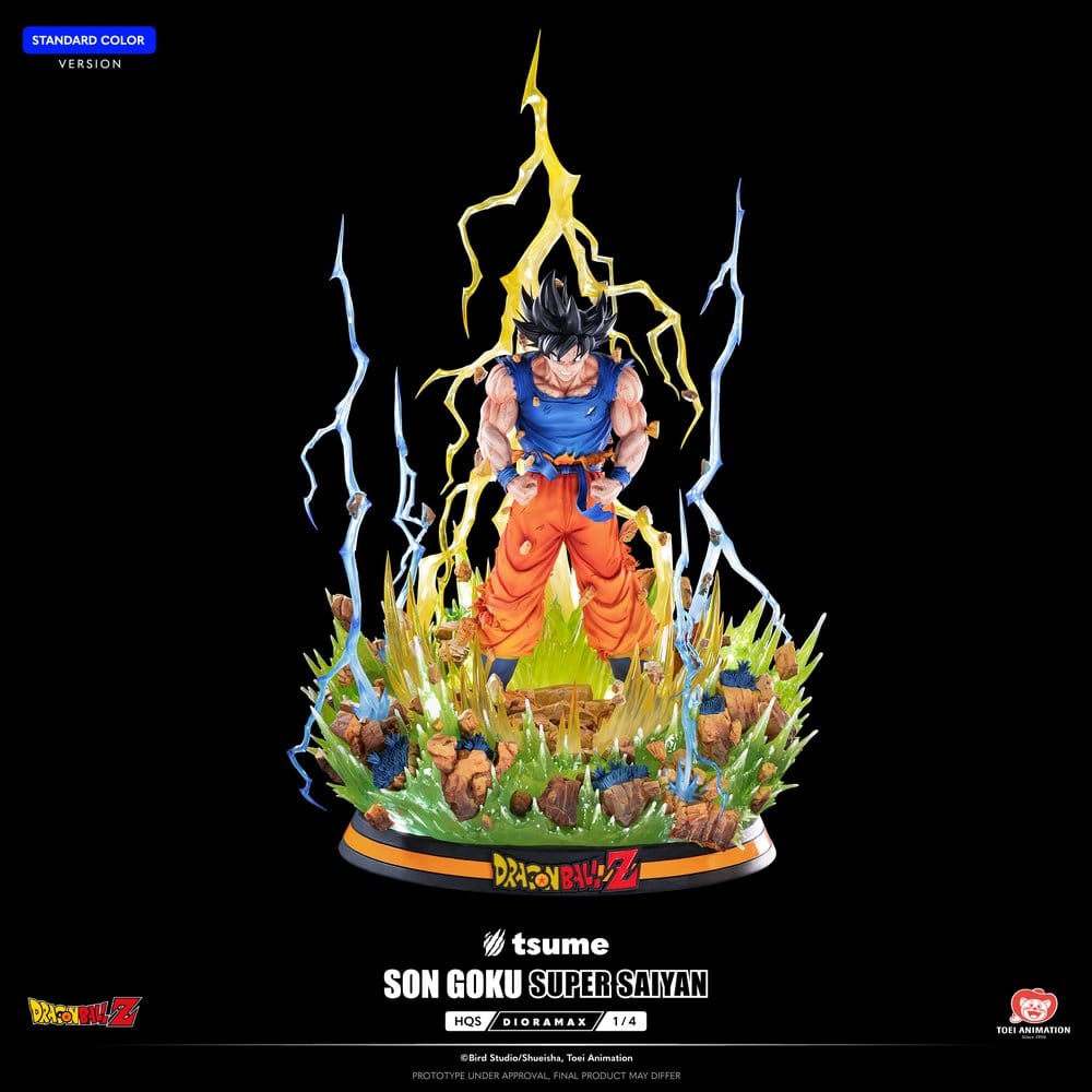Dragon Ball Z HQS Dioramax Figure 1/4 Son Goku Super Saiyan 51 cm