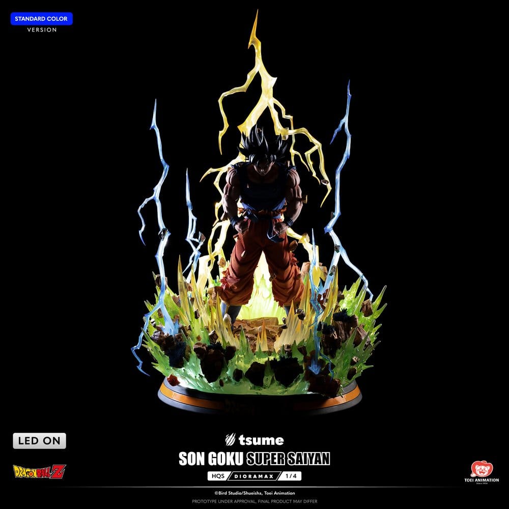 Dragon Ball Z HQS Dioramax Figure 1/4 Son Goku Super Saiyan 51 cm