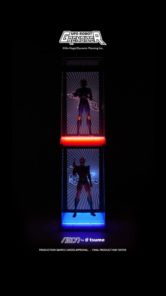 Grendizer Neon Figure 1/9 Duke Fleed - Actarus 25 cm