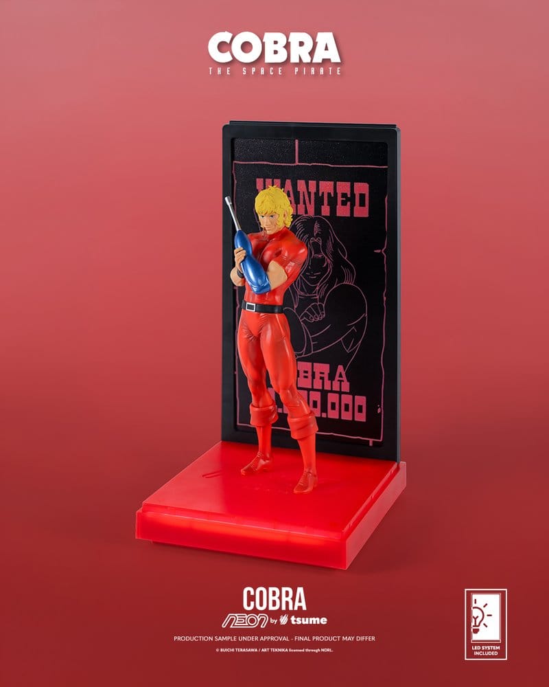 Cobra Neon Figure 1/9 Cobra The Space Pirate 20 cm