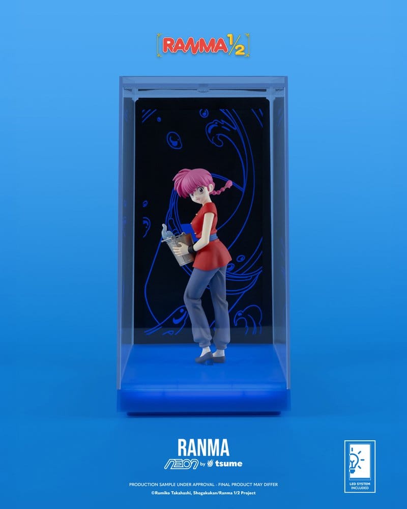 Ranma Neon Figure 1/9 Ranma Saotome Girl 20 cm