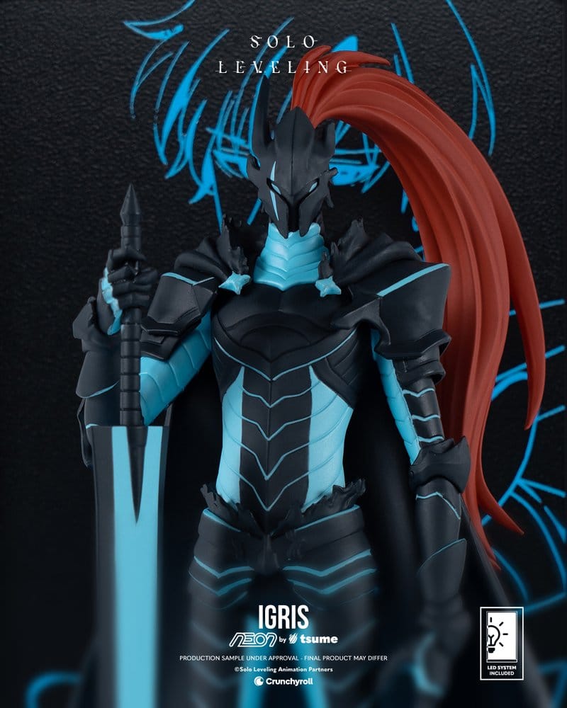 Solo Leveling Neon Figure 1/9 Igris 20 cm