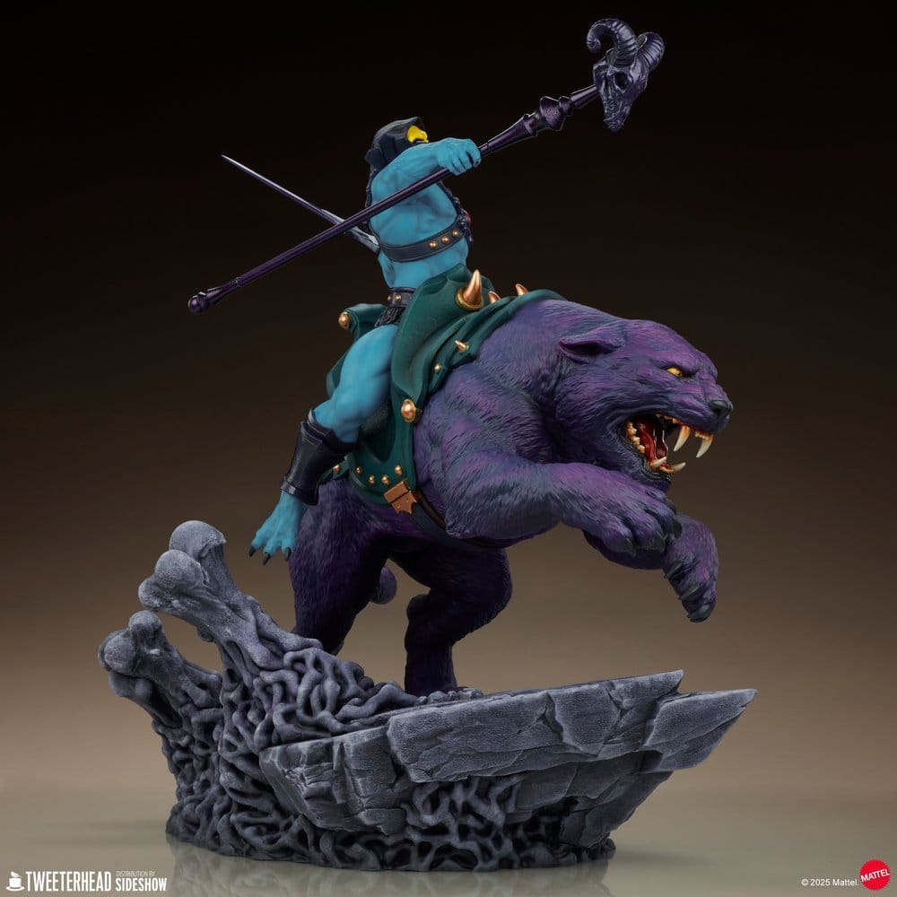 Masters of the Universe 1/4 Figure Skeletor & Panthor 81 cm